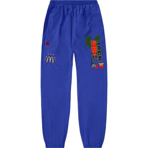 Travis Scott x McDonald's Cactus Jack All American 92 Nylon Pants II Blue Medium